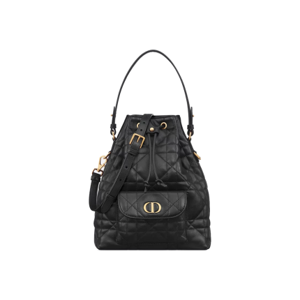 Small Dior Caro Bucket Bag