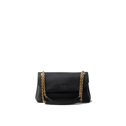 Prada Doux medium leather shoulder bag