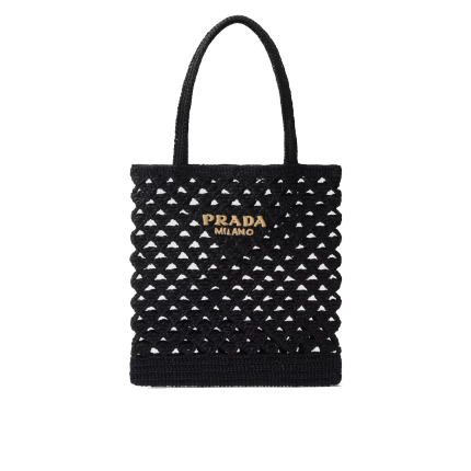 Crochet tote bag